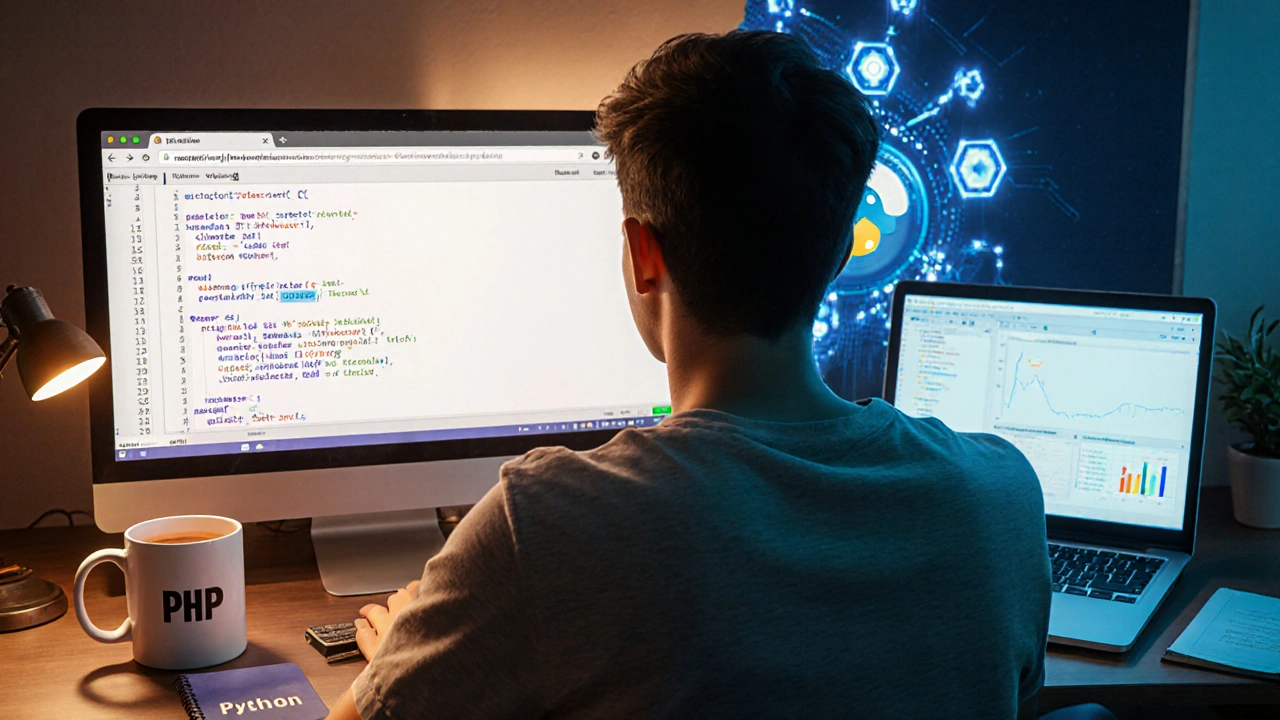 Sollte ich PHP oder Python lernen? Der praktische Vergleich für 2025