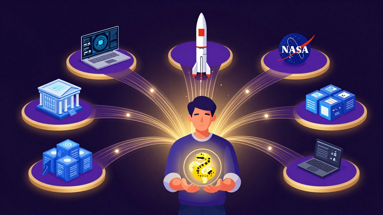 Ein Python-Entwickler verbindet fünf industrielle Anwendungen durch fließende Datenströme – von Medizin bis Finanzen.