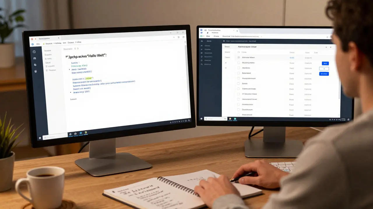 PHP oder JavaScript lernen: Was ist besser für dich?