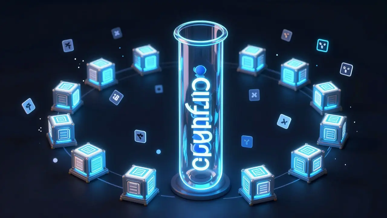 Abstrakte Darstellung der GIL-Einschränkung mit einer einzigen Thread-Schleife und mehreren CPU-Kernen