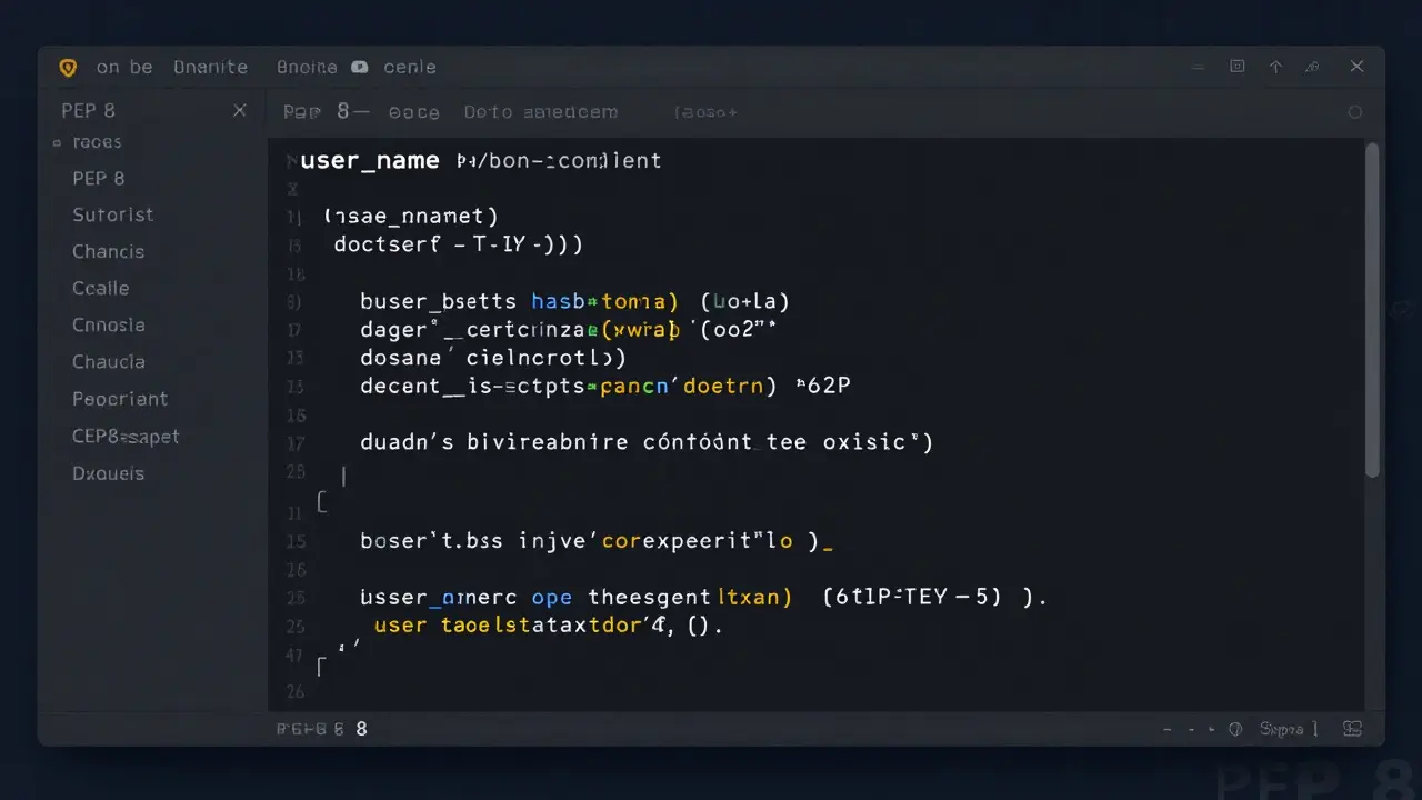 Was sind die 4 gängigen Coding-Stile in Python?